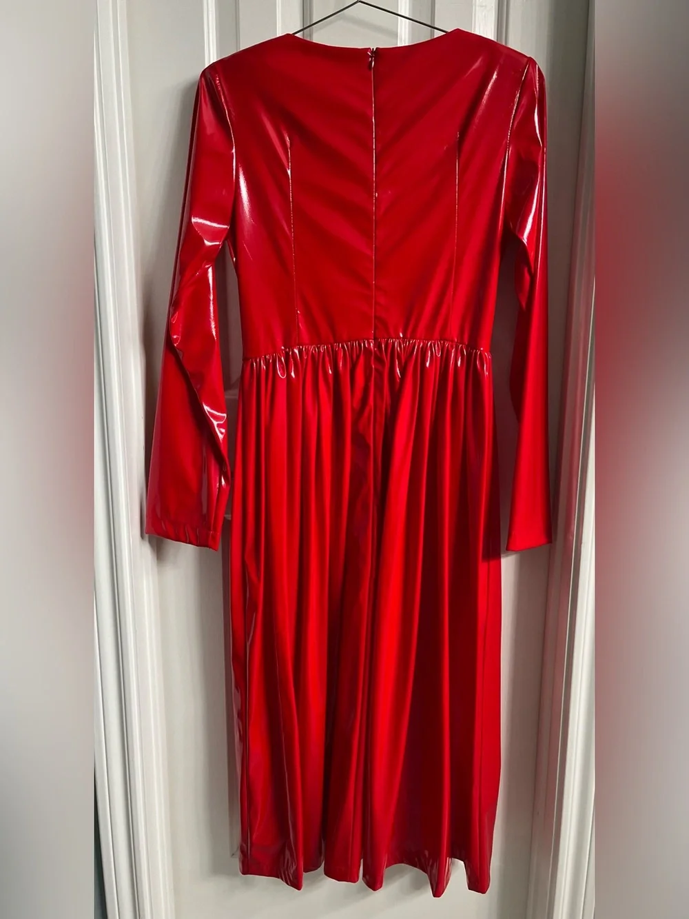 RARE-Batsheva Willow Red Latex - NWT - Picture 6 of 6